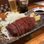 たなかさんち - 馬刺し。