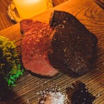 Xató burrata & steak - 熟成肉　鹿児島黒毛和種(経産牛)のサーロイン