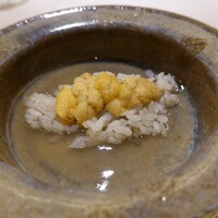 鮨 なんば 日比谷 - 赤雲丹