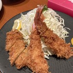 とんかつ丸一 - 海老蔵はぷりっぷりや