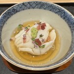 鮨 こん藤 - アイナメの葛煮　◎