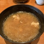 とんかつ丸一 - 豚汁もおかわり可能