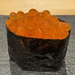 鮨 こん藤 - 出汁で漬けたいくら　◎