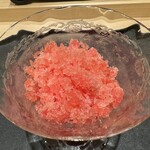 鮨 こん藤 - 〝尾花沢すいか〟のグラニテ　◎