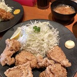 とんかつ丸一 - 唐揚げもサイコーにうまい。