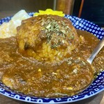 ヌードル＆スパイスカレー 今日の1番 - 朝限定セットのカレー(本日はサバカレー)