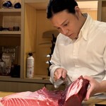 Oku - 南マグロ解体中