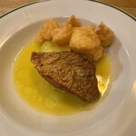 ペリキュール - 白身魚とエビのフリット