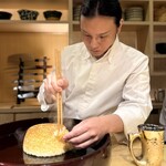 Oku - お焦げ解体中