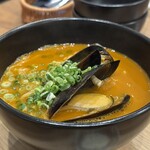 欧風食堂 オッタントット - スープ ド ポワソンのラーメン