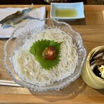 鮎の庄 - 大門(おおかど)そうめん御膳 ¥3500