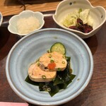 天ぷら 日本料理 あら川 - 突出しのアンコウ肝