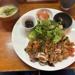 炭火焼き居酒屋 だいちゃん - ６月ランチ：豆イカめし