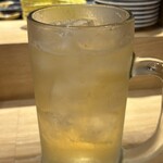 土佐わら焼き 龍神丸 - ドリンク写真:角ハイ（メガジョッキ）