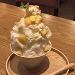 氷匠よこ田 - 生桃スペシャル氷