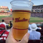 カープうどん - この日は高級ビール(900円）ものむｗ