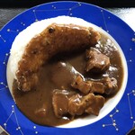 おらいの滝観洞 - ありすポークの滝流しカレー（税込850円）