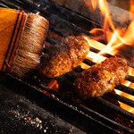 浪花屋 鳥造 - 料理写真:つくね炭火焼き