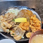 若竹 - ハンバーグ、生姜焼き、唐揚げ