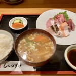 しんのすけ - 刺身定食