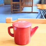 やぶ善 - 途中で提供してくれる蕎麦湯。