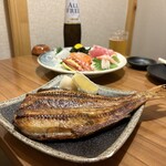 吟の利久 - ホッケ焼き