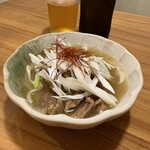 吟の利久 - 牛スジ煮込み