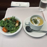 厳選洋食さくらい - サラダ、スープ