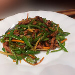 陳家私菜 - 青椒肉絲（週替り定食）