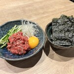 焼肉 はっち - 炙りユッケ