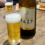 チュウノジョウ ハナレ - マルエフ（生ビールはなく、瓶ビール）