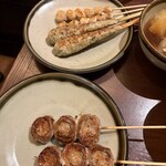 いし松 - つくねは少しスパイシーな感じでした