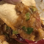 麺屋 伍利羅 - 〆は特製パンチェロッティに余ったソースをディップして旨し♪