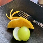 CAFE & DINING WASHOW - 牛サーロインステーキ丼ランチ1,650円のデザート