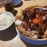 煮干しのビリー - 今日の昼ごはん（白ご飯250円)