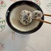あそび割烹 さん葉か - 自家製納豆　パルメジャーノチーズ和え