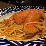 nico+ - 渡り蟹のトマトクリームパスタ