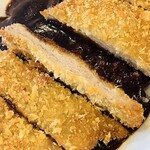 喫茶 ベニ屋 - カツは薄い