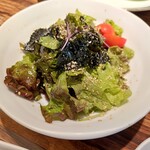 SATOブリアン七番 - 前菜のサラダ