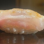 鮨 三心 - 宇和島産白甘鯛