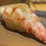 鮨 三心 - 追加のボタンえび