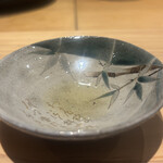 鮨 三心 - 食前の玉露