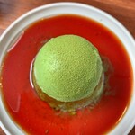 UNITY CAFE - 濃い宇治抹茶のプリンアフォガート 