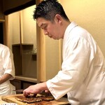 徳ㇵ本也 - 真剣な眼差しの松本大将。