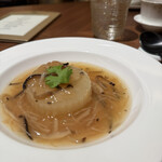 御宝軒 - 大根　干し貝柱　あんかけ