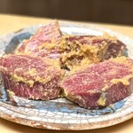 徳ㇵ本也 - ・丹波牛 フィレの味噌漬け