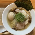 らーめん 心麦 - 冷やし塩ラーメン 味玉