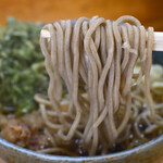 石かわ - かけそば＠税込350円＋春菊天＠税込100円＋ゲソ天@税込150円