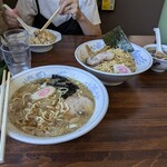 北珍 - こってりラーメン650円