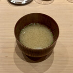 鮨 田中 - 味噌汁